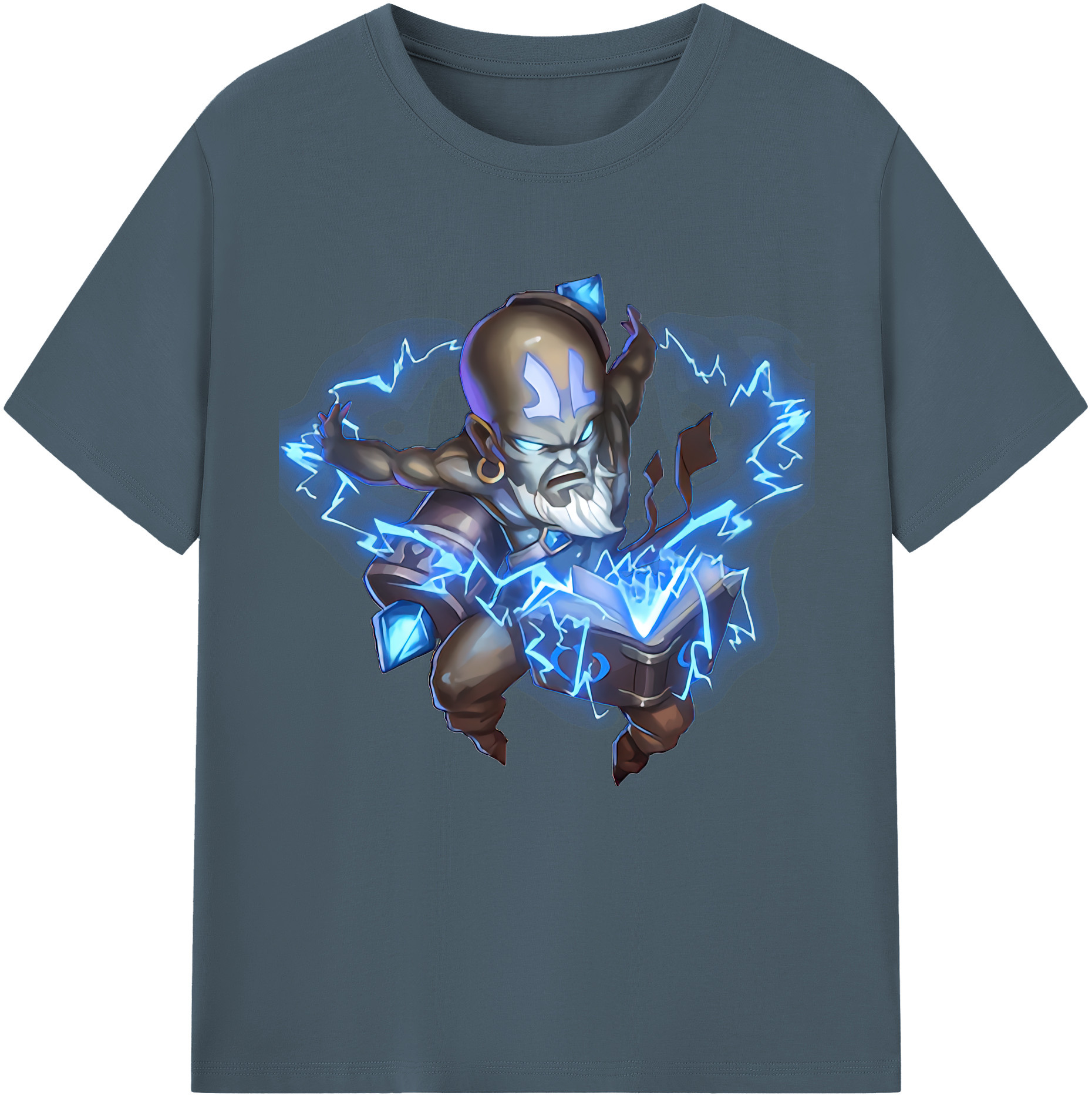 リーグ・オブ・レジェンド League of Legends LOL 綿100％半袖Tシャツ（フロントプリント）